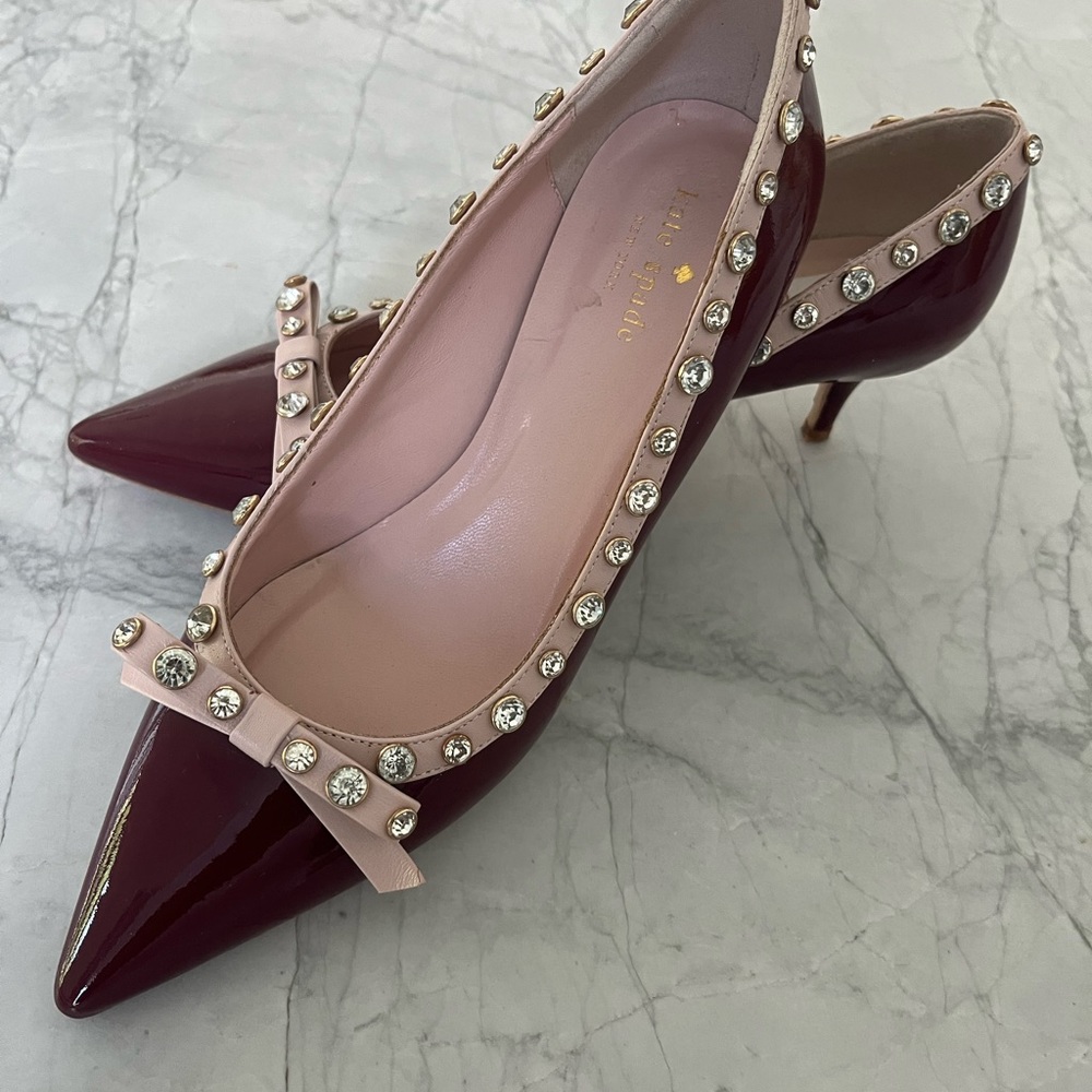 Kate Spade “diamond” pumps